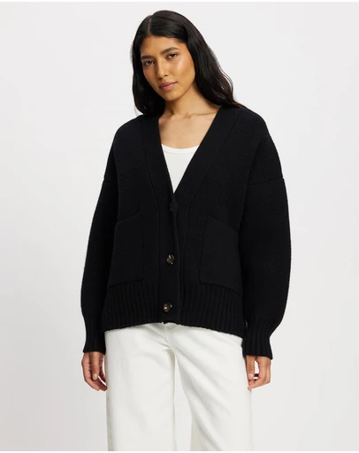 White By FTL - Amber Merino Cardigan