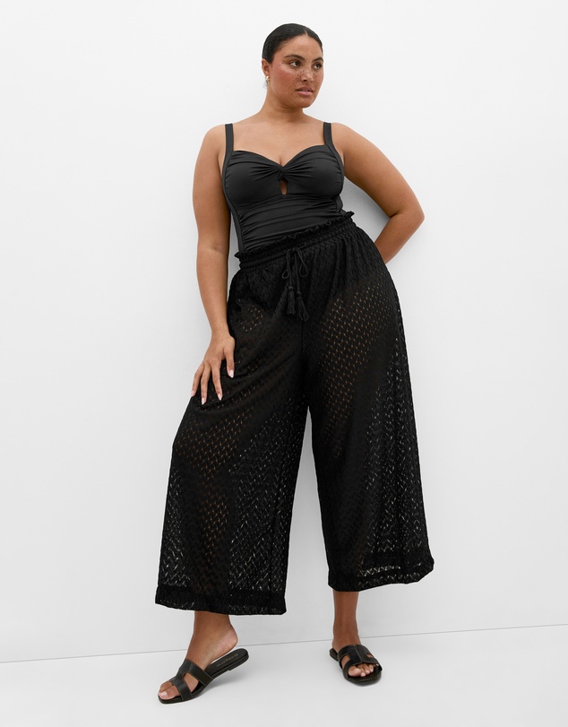 City Chic - Andros Jacquard Knit Pant