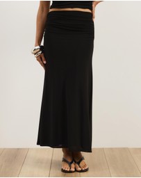 Atmos&Here - Thea Mesh Midi Skirt