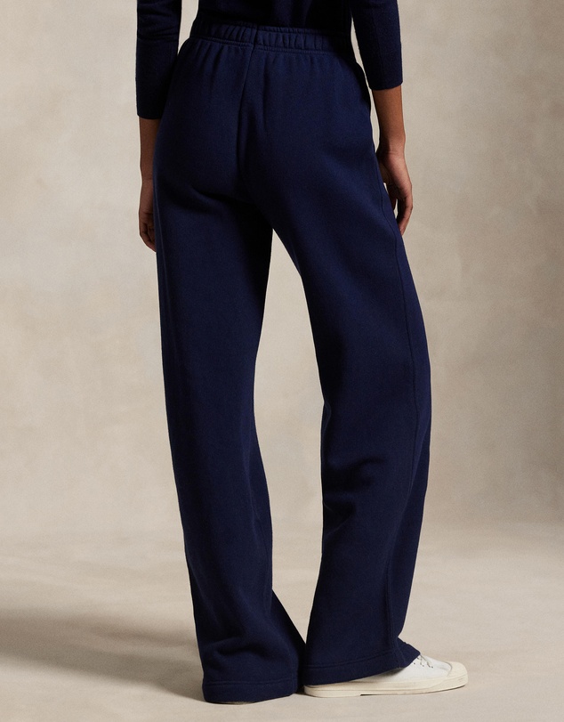 Polo Ralph Lauren - Drawstring Fleece Wide-Leg Sweatpants
