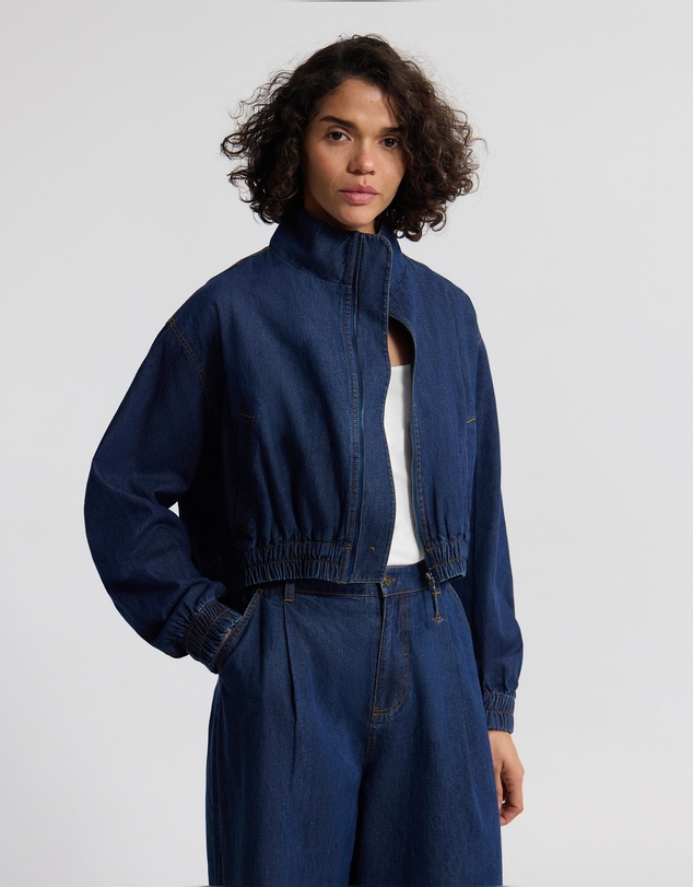 Oxford - Nikita Denim Bomber Jacket