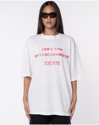 JGR & STN - Established Oversized T-Shirt