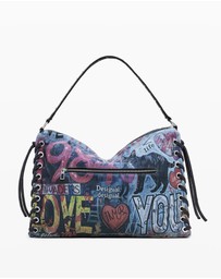 Desigual - Large graffiti bag
