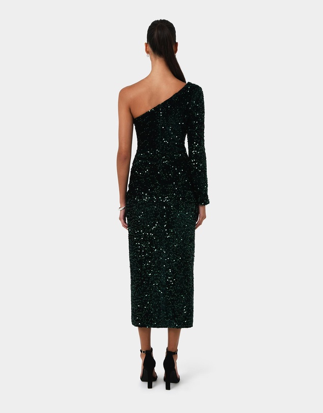 Forcast - Ivy One Shoulder Sequin Dress