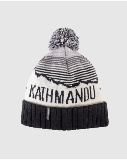 Kathmandu - Kids' Mountain Skies Pompom Beanie