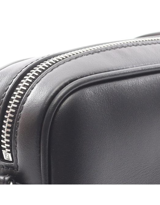 Pre-Loved by Azura Reborn - Pre-Loved Leather and Coated Canvas FF Squared Camera Bag