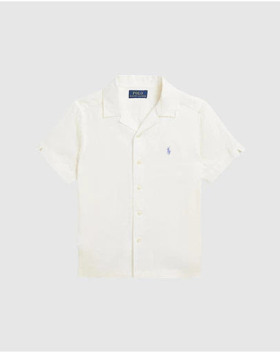 Polo Ralph Lauren - Linen Camp Shirt - Kids