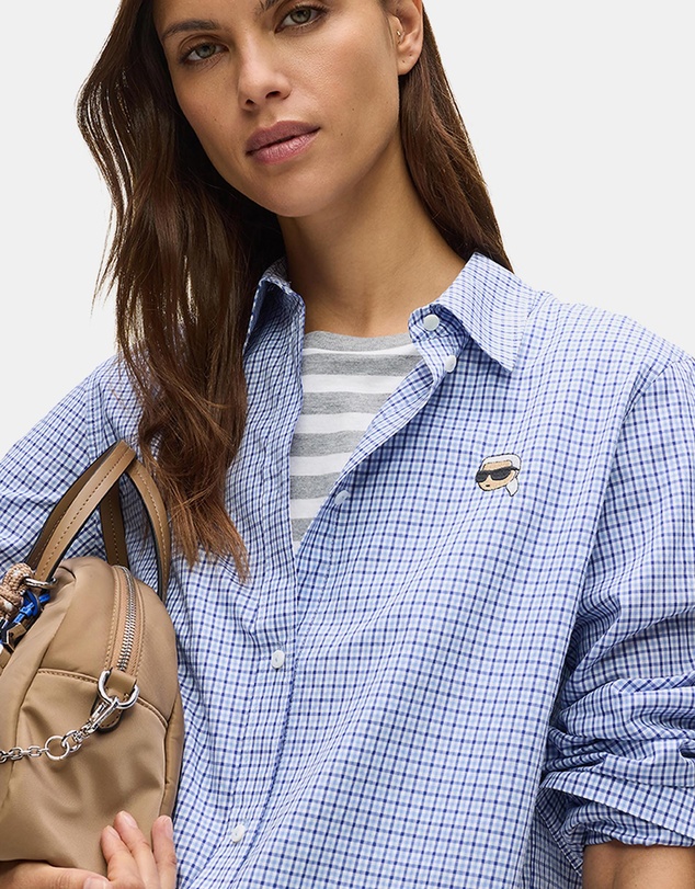 Karl Lagerfeld - Ikon Checked Shirt