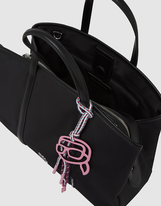Karl Lagerfeld - Ikon Nylon Satchel Bag