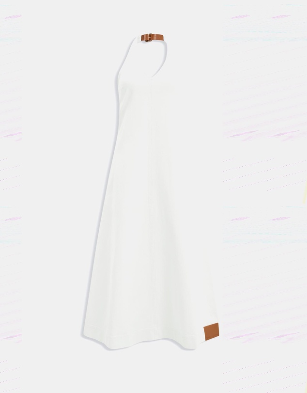 Aje Studio - Elsie Denim Halter Dress