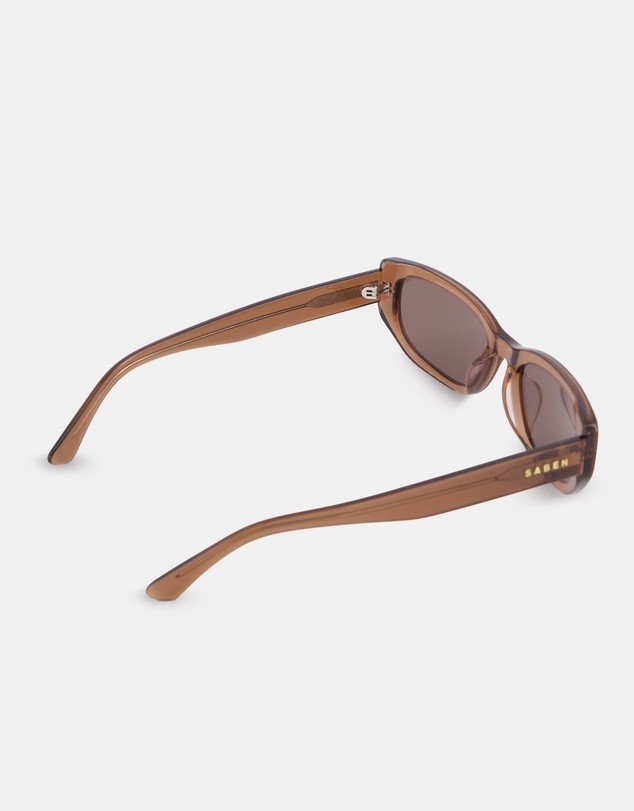 SABEN - Rory Sunglasses Sheer Brown
