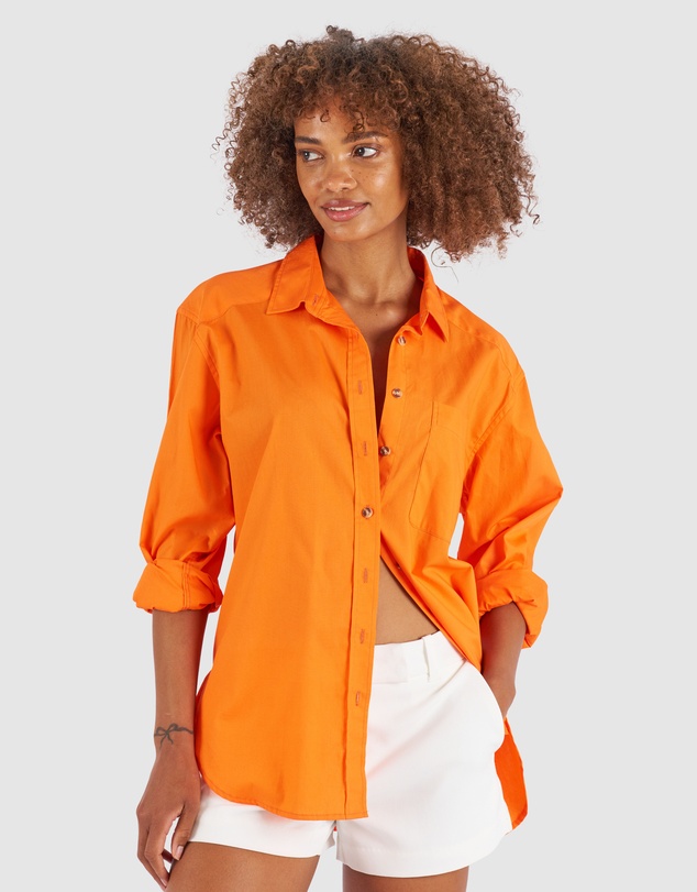 CAMIXA - Poppy Oversize Cotton Shirt
