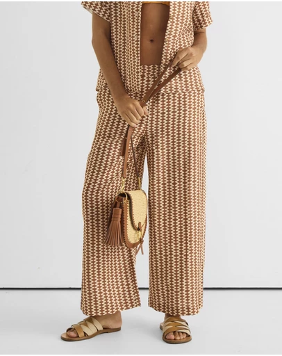 Zerafima - The Seaside Wide Leg Pant