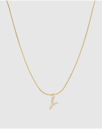 Pastiche - Initial Y Necklace