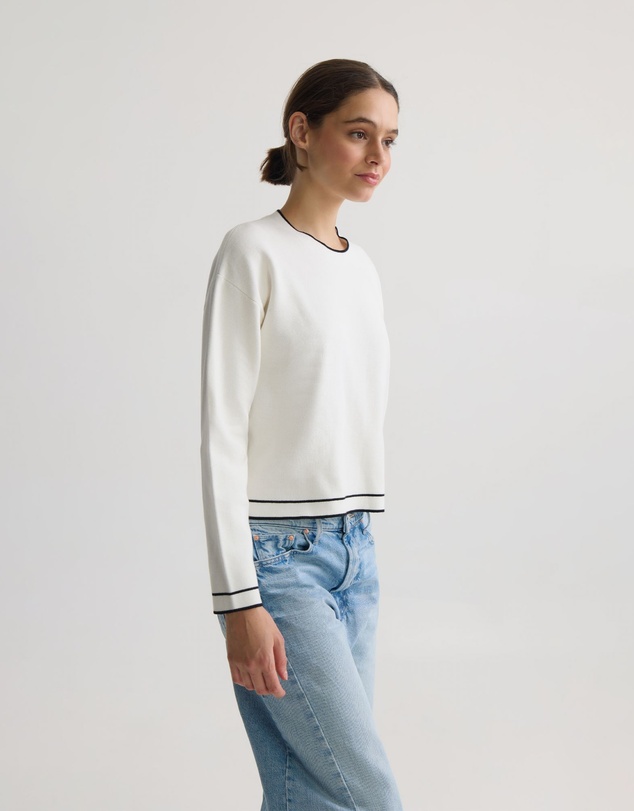 Oxford - Harper Contrast Trim Knit