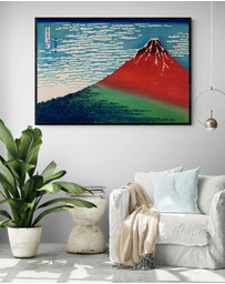 Inka Arthouse - Kanazawa Oki Nami Ura by Katsushika Hokusai Art Print