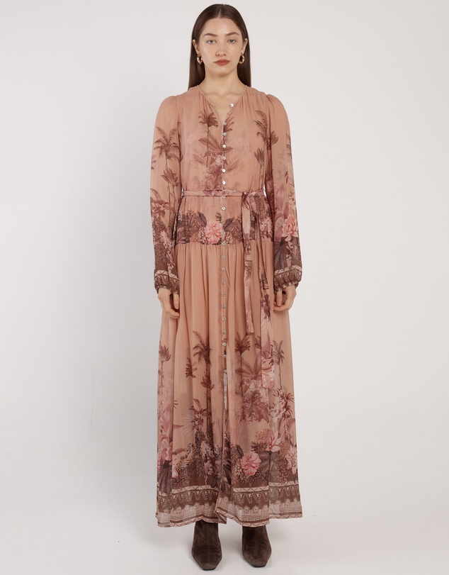 Fate + Becker - Romy Long Sleeve Maxi Dress