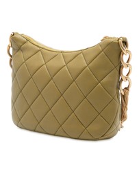 Pre-Loved by Azura Reborn - Pre-Loved Paris Dakar Quilted Lambskin Mixed Chain Hobo