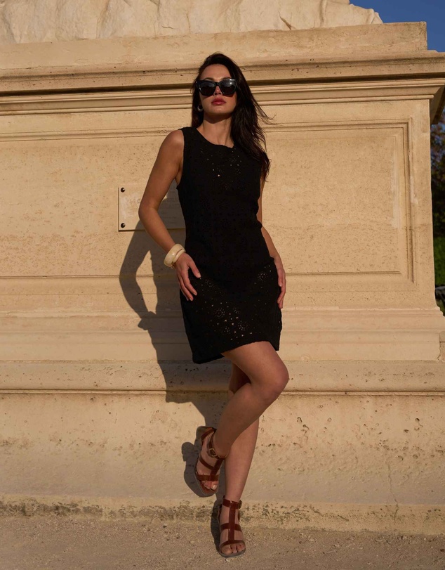 UNE PIECE - Crochet Mini Dress