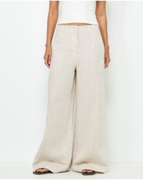 AERE - Leda Wide Leg Pants
