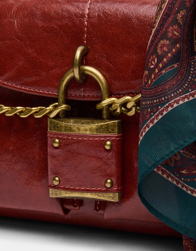 Steve Madden - BSavanah Rust Satchel Bag