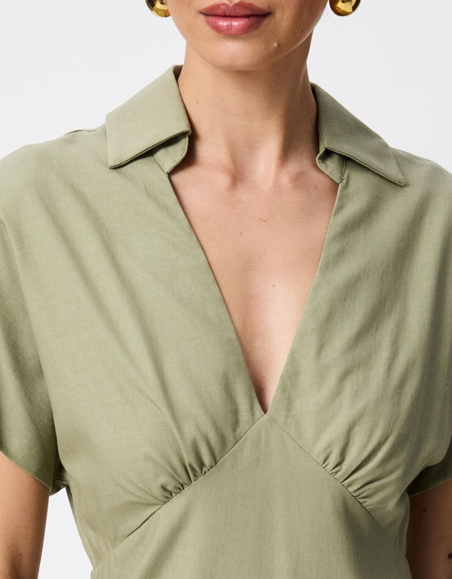 Tussah - Melanie Collared Shirt Dress