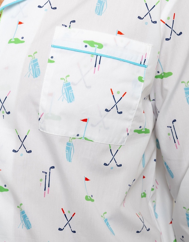 Sant And Abel - Men's Golf Long PJ Set