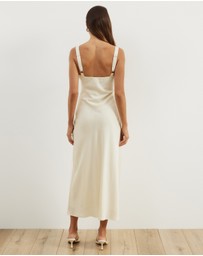 Atmos&Here - Andie Satin Maxi Dress