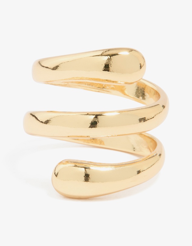 Lovisa - Gold Plated Triple Layer Twist Ring