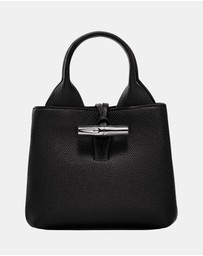 Longchamp - Le Roseau Leather Handbag - XS