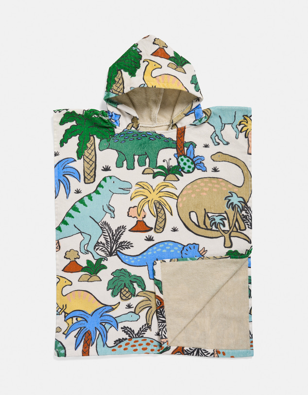 Linen House Kids - Diehard Dino Beach Poncho