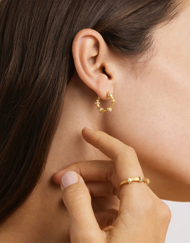 By Charlotte - Intertwined Hoops