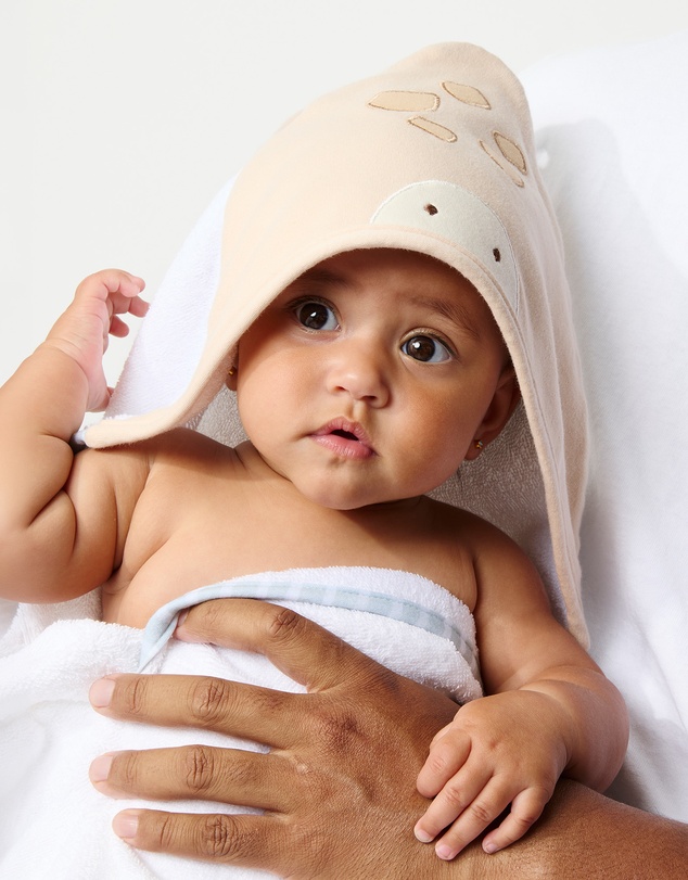 Living Textiles - Organic Hooded Towel - Roam & Roar
