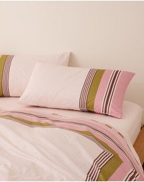 Sheet Society - Eden Cotton Print Quilt Cover Set