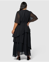 Pink Dusk by Curve Project - Hypnotic Maxi Dress