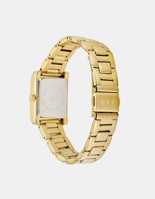 Jag - Sienna Womens Green Dial 22mm Gold Watch
