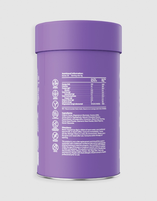 Amazing You - Cacao & Chai Nightly Magnesium Wellness Drink - 200g