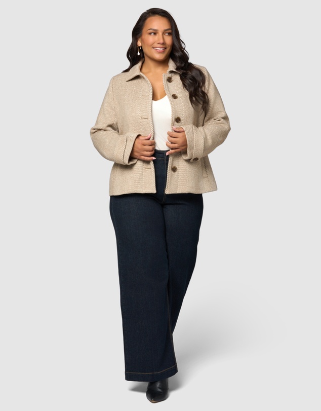 Something 4 Olivia - Masie Crop Coat