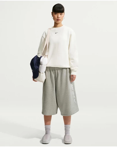 Nike - Studio Fleece Crew-Neck Sweatshirt