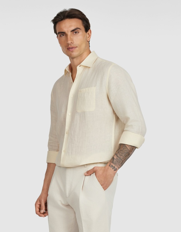 Tarocash - Hamilton Pure Linen Shirt