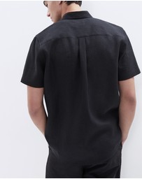 UNISON - Linen S/S Regular Fit Shirt