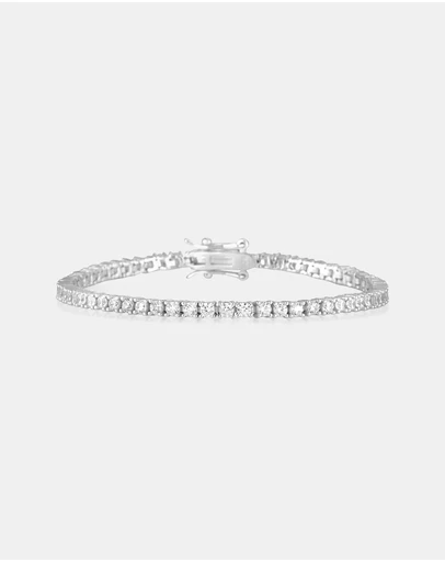 The Silver Collective - The Mini Tennis Bracelet