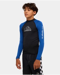 Quiksilver - Boys 8 to 16 On Tour Long Sleeve Rash Vest