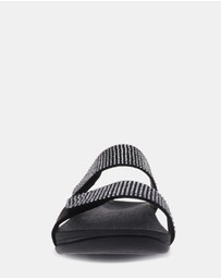 Mia Vita - Avoca Slide - Black Rhinestone