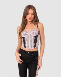 EDIKTED - Enchant Lace Corset