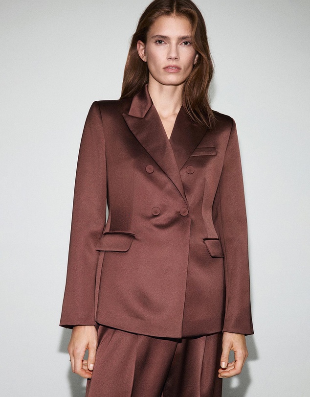 M.N.G - Satin Suit Jacket