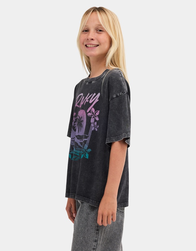 Roxy - Girls 8 to 16 Eveoversize Washed T-Shirt