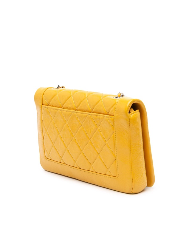 Pre-Loved by Azura Reborn - Pre-Loved Crumpled Calfskin Bi Quilted Vintage Full Flap
