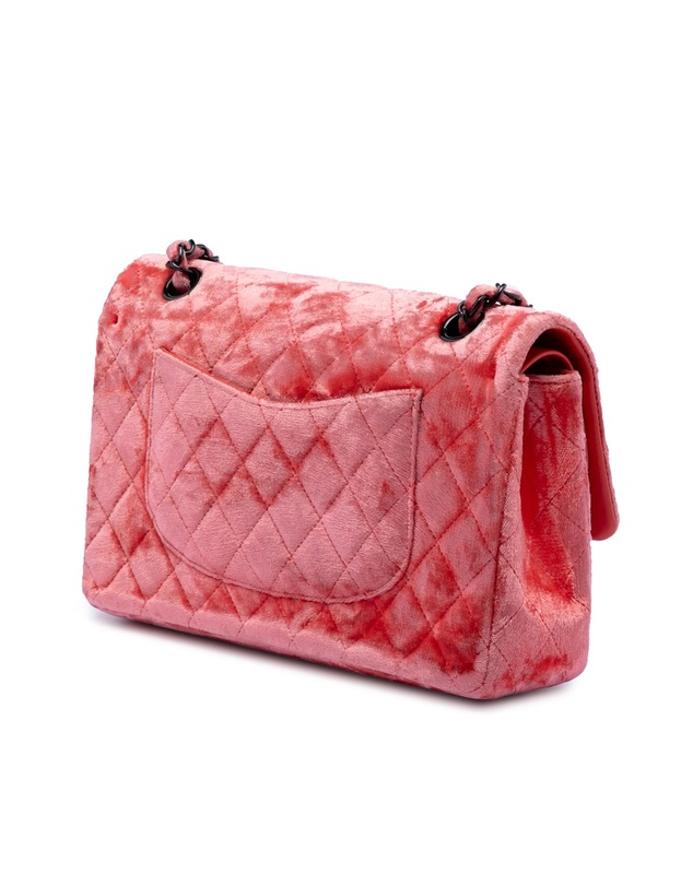 Pre-Loved by Azura Reborn - Pre-Loved Medium Classic Velvet Double Flap
