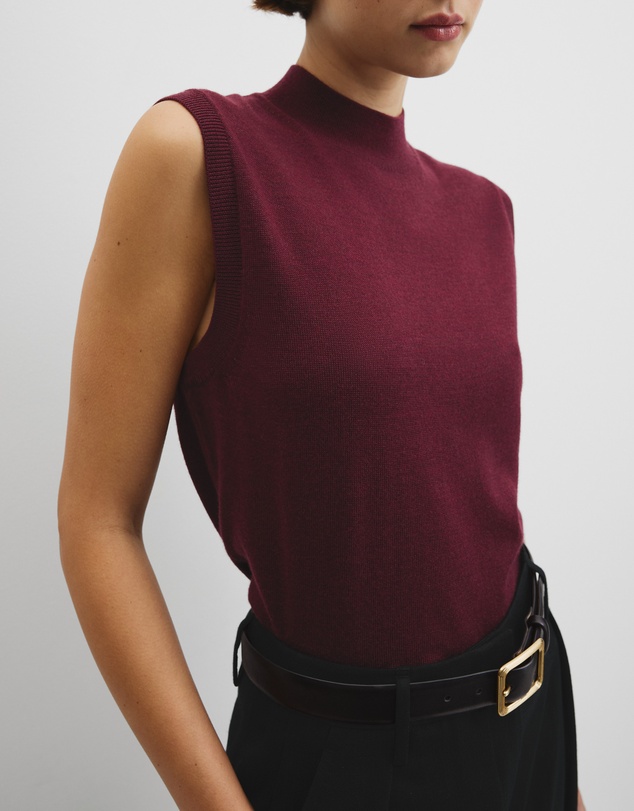 Country Road - Merino Mock Neck Knit